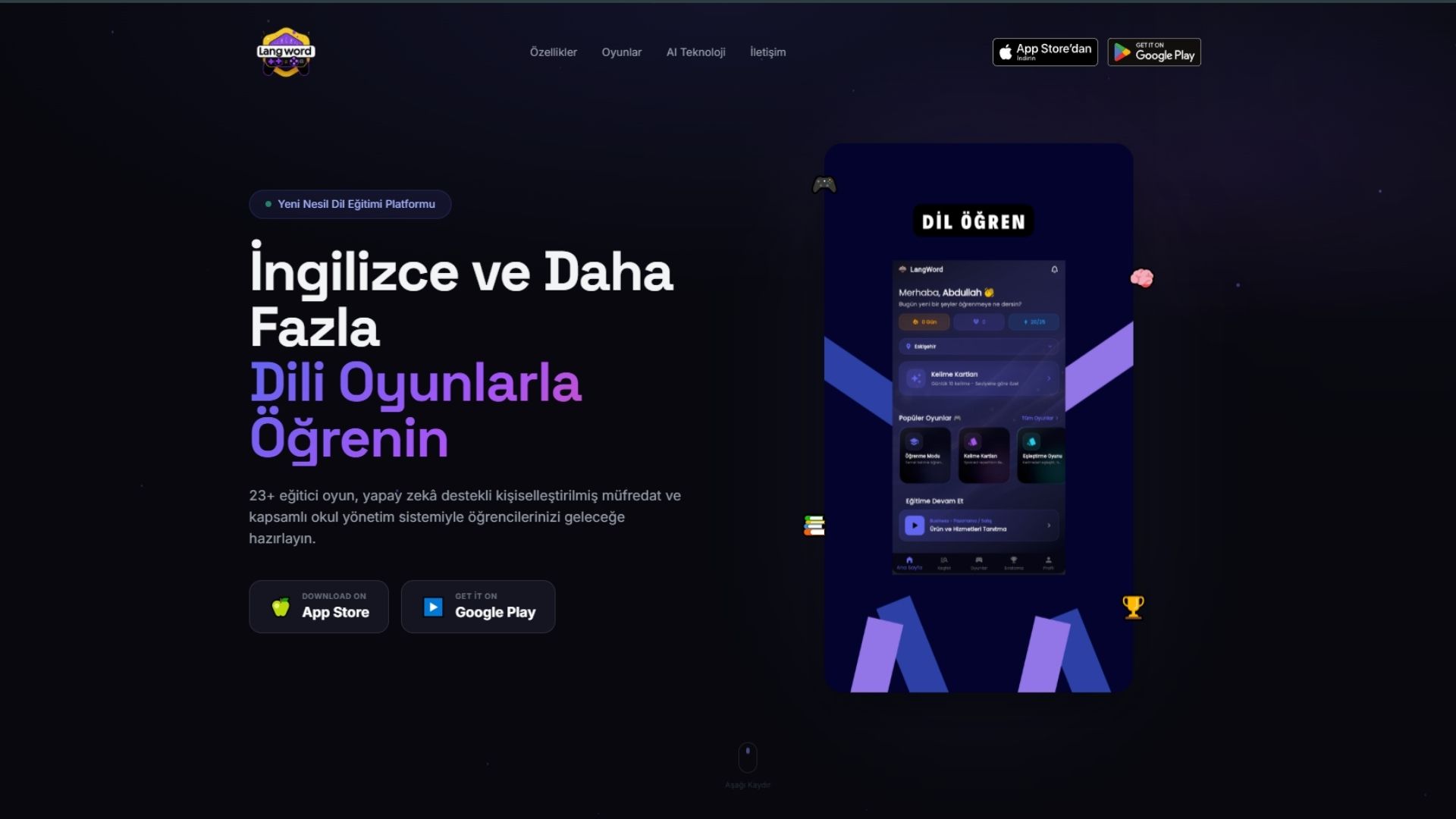 Langword önizleme